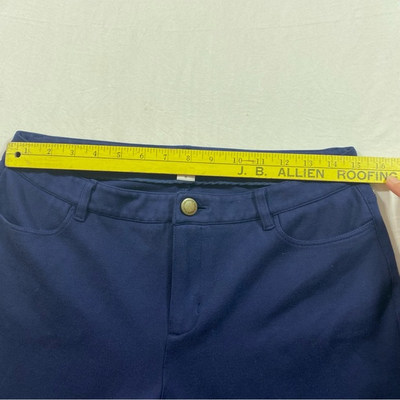 Coldwater Creek Navy Blue Dress Pants Natural Fit Women’s 6 Spandex - Picture 5 of 6